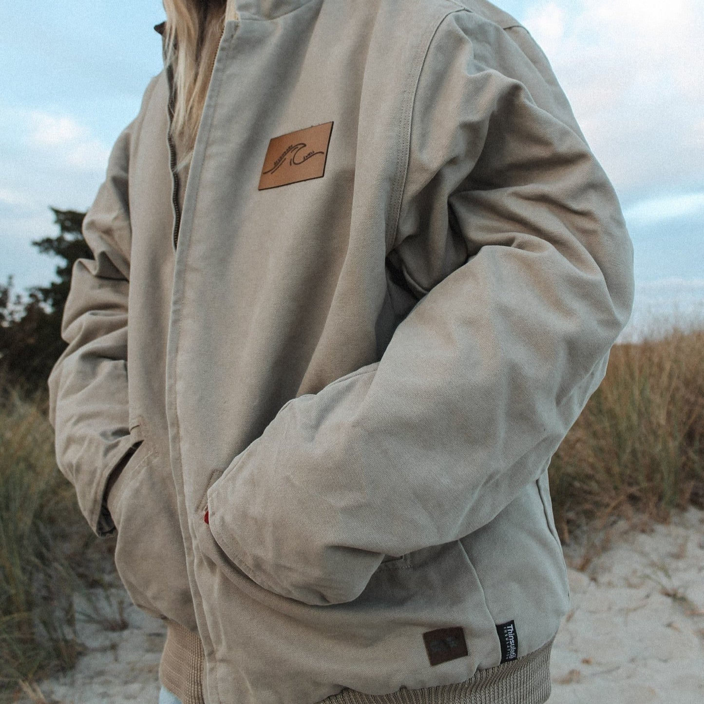 Winter Surf Check Jacket