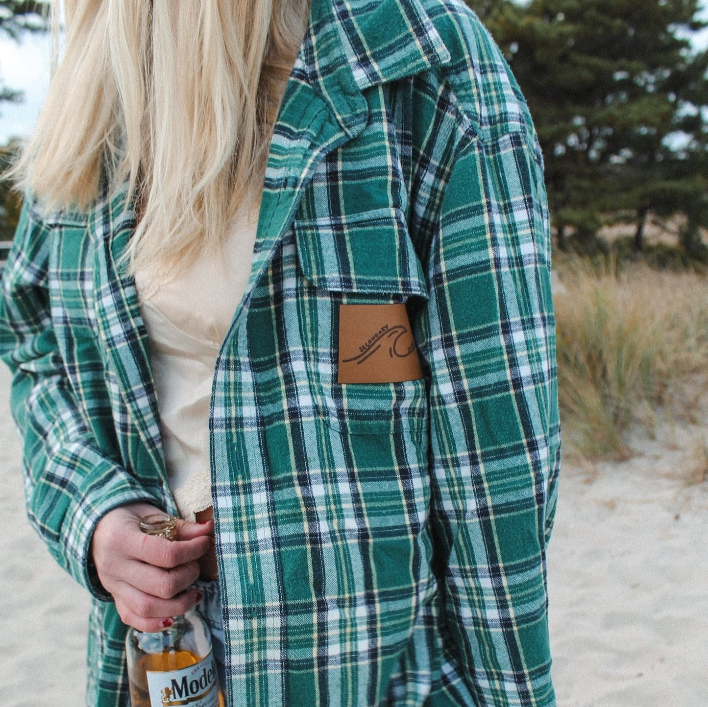 Green Bean Flannel (XL)