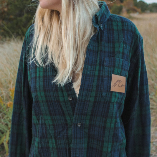 Feeling Green Flannel